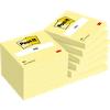 Post-it Sticky Notes 76 x 76 mm Canary Yellow 12 Pads of 100 Sheets
