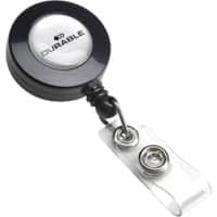 DURABLE Badge Reel 9 x 9 cm Plastic Pack of 10