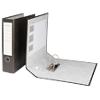 Niceday Economy Lever Arch File A4 Portrait 75 mm Black 2 ring Cardboard Marbled Portrait