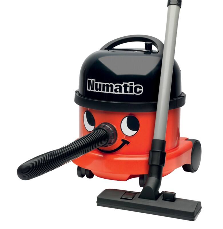 Numatic NRV240 Vacuum Cleaner Black, Red
