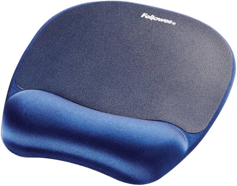 Fellowes Memory Foam Mouse Pad Sapphire