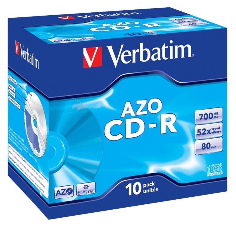 Verbatim CD-R 700 MB Pack of 10