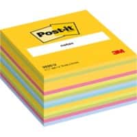 Post-it Sticky Notes Cube 76 x 76 mm Ultra Assorted Colours 450 sheets