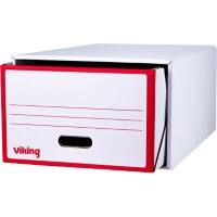 Office Depot Storage Drawer White 441(W) x 635(D) x 283(H) mm Pack of 2