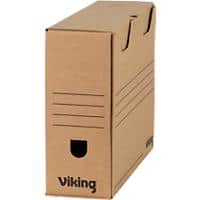 Viking Economy Transfer File Special format Brown 11.2 (W) x 33.2 (D) x 24.8 (H) cm Cardboard Pack of 10