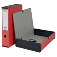 Office Depot Box File Foolscap Paper on Board 75 mm Red
