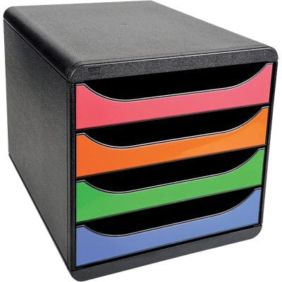 Exacompta Drawer Unit A4+ Multicolour 27.8 x 34.7 x 26.7 cm