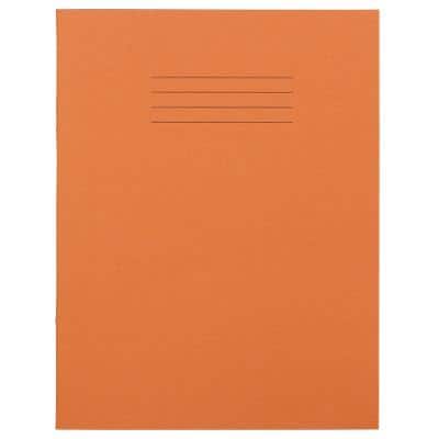 Exercise Books Squared 5mm 80 Pages Orange 178 (W) x 229 (H) mm Pack of 100