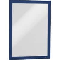 DURABLE Display Frame DURAFRAME Self-Adhesive A4 Blue 487207 Pack of 2