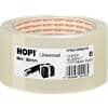 Nopi Packaging Tape Transparent 50 mm (W) x 66 m (L) Polypropylene Universal