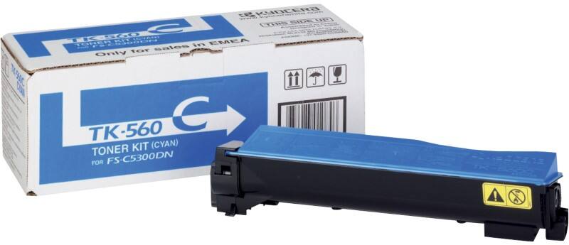 Kyocera TK-560C Original Toner Cartridge Cyan