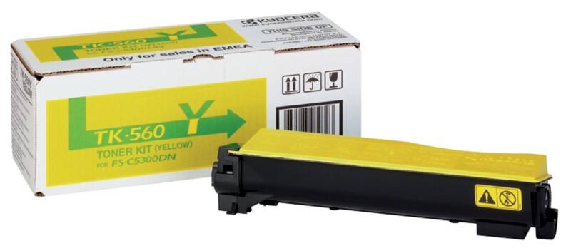 Kyocera TK-560Y Original Toner Cartridge Yellow