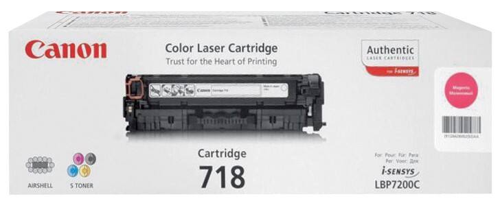 Canon 718M Original Toner Cartridge Magenta