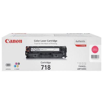 Canon 718M Original Toner Cartridge Magenta