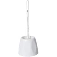 Robert Scott Toilet Brush and Holder 39.5 x 13 x 13cm White