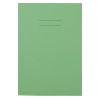 Exercise Books A4 Squared 10 mm 64 Pages Light Green 210 (W) x 297 (H) mm Pack of 50