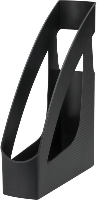 Atlanta Resolution Magazine File Re-Solution PS (Polystyrene) Black 7.5 x 24.6 x 31.1 cm