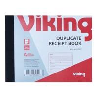 Viking Duplicate Invoice Book Special format Ruled Multicolour Perforated 100 Sheets