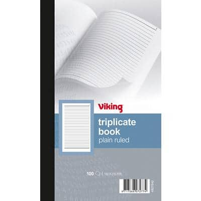 Viking Triplicate Book Special format Perforated 300 Sheets