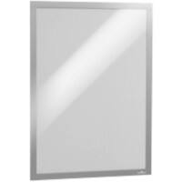 DURABLE Display Frame DURAFRAME Self-Adhesive A3 Silver Pack of 2