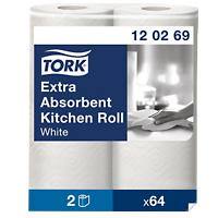 Tork Kitchen Roll 2 Ply 2 Rolls of 64 Sheets