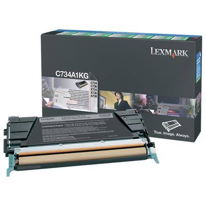 Lexmark C734A1KG Original Toner Cartridge Black