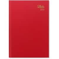 Letts Diary 2026 A5 1 Day per page English Red 20-T11XRD