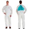 3M Coverall 4520 Polypropylene, Polyester XXL White, Turquoise