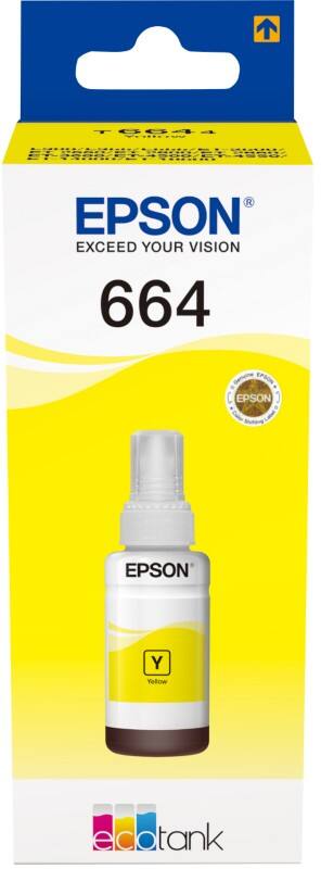 Epson 664 Original Ink Cartridge C13T664440 Yellow