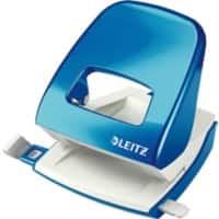 Leitz NeXXt WOW Metal 2 Hole Punch 5008 30 Sheets Blue