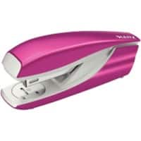 Leitz NeXXt WOW Stapler 5502 Half Strip Pink 30 Sheets 24/6, 26/6 Metal