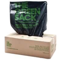 Green Sack Heavy Duty Bin Bags 70 L Black PE (Polyethylene) 25 Microns Pack of 200
