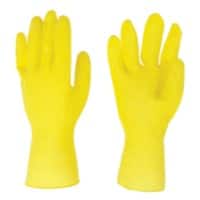 Maxima Gloves Rubber Size S Yellow