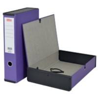 Office Depot Box File Foolscap 75 mm Purple