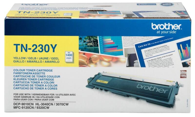 Brother TN-230Y Original Toner Cartridge Yellow
