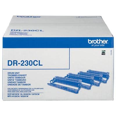Brother DR-230CL Original Drum Black, Cyan, Magenta, Yellow Pack of 4
