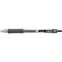 Zebra 46810 Gel Pen 0.7 mm Black Pack of 12
