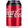 Coca-Cola Zero Soft Drink Can 330ml Pack of 24