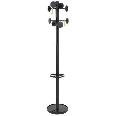 Alba Coat Stand PMSTAN3 N 48 x 350 x 1750mm Black