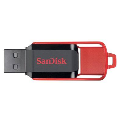 SanDisk USB Flash Drive Cruzer 16 GB Black, Red