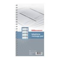 Office Depot Telephone Message Pad Assorted Special format 60 gsm Ruled 30 Sheets