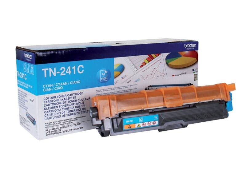 Brother TN-241C Original Toner Cartridge Cyan