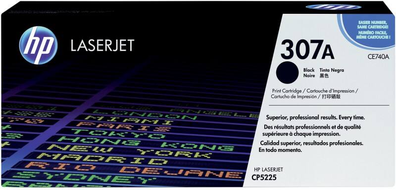 HP 307A Original Toner Cartridge CE740A Black