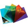 Seco Cut Flush Folder A4 Clear Assorted 100 microns Polypropylene Pack of 25