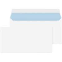 Viking DL Peel and Seal Envelopes White 220 (W) x 110 (H) mm Plain 90 gsm Pack of 100