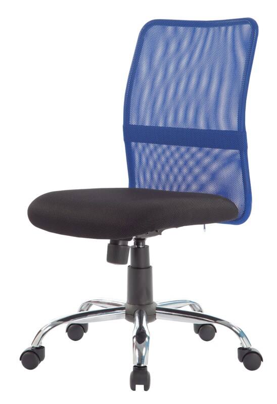Viking Realspace Ness Office Chair Basic Tilt Mesh, Fabric Optional Armrest Height-Adjustable Seat Black, Blue 110 kg