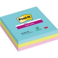 Post-It Assorted Sticky Note, 12 Notes per Pad, 47.6mm x 47.6mm