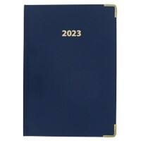Viking Diary Executive 2023 A5 1 Day per page Paper Blue English No