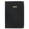 Viking Diary Executive 2023 A5 1 Day per page Paper Black English No