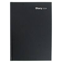 Niceday Diary A5 2023 1 Day per page Portrait Black 15.2 x 21.5 cm